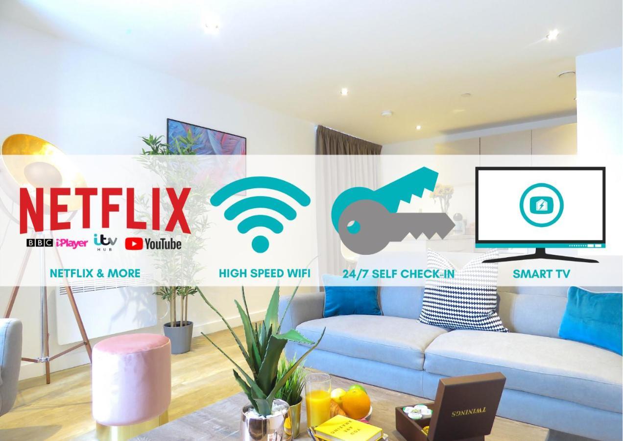Tudors Esuites House City Centre Netflix เบอร์มิงแฮม ภายนอก รูปภาพ
